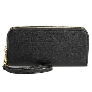 Double Zipper Wallet